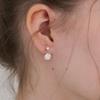 STILL INSTANT Rose with Dew - Earring 08 (2colors)