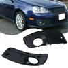 Для VW Golf 5 MK5 GTI 2006 2007 2008 Рамка противотуманной фары Защитная крышка переднего бампера для фары Спортивная решетка-соты Аксессуары