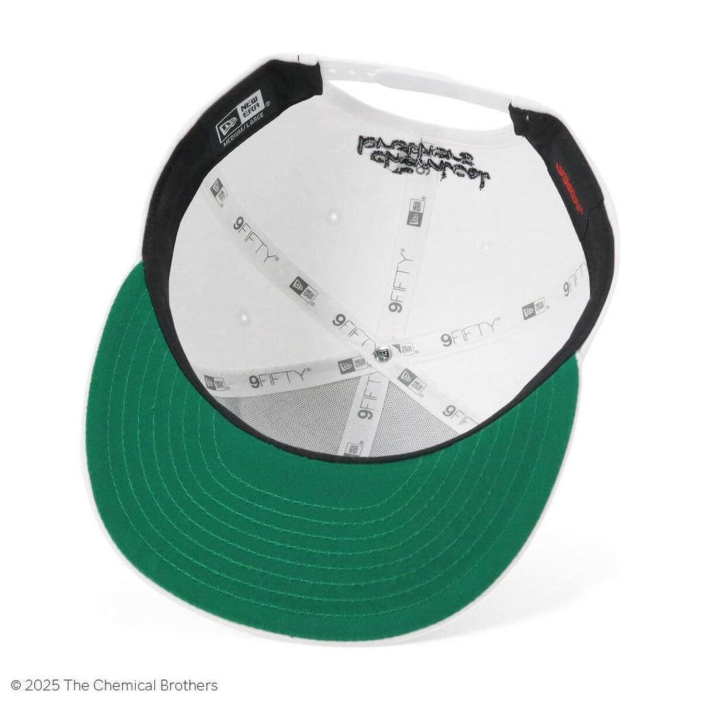 Кепка 9FIFTY Коллаборация Chemical Brothers Белая 950 WHT 14457337 NER36C8960 [New Era] M/L