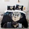 HUNTER×HUNTER Комплект постельного белья Single Twin Full Queen King Size Комплект постельного белья Aldult Kid Bedroom Duvetcover Sets bed furniture set bedroom
