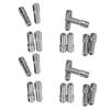 Wheel Bolt Conversion Kit, High Hardness Stainless Steel Precision Screw 50mm Full Length Wheel