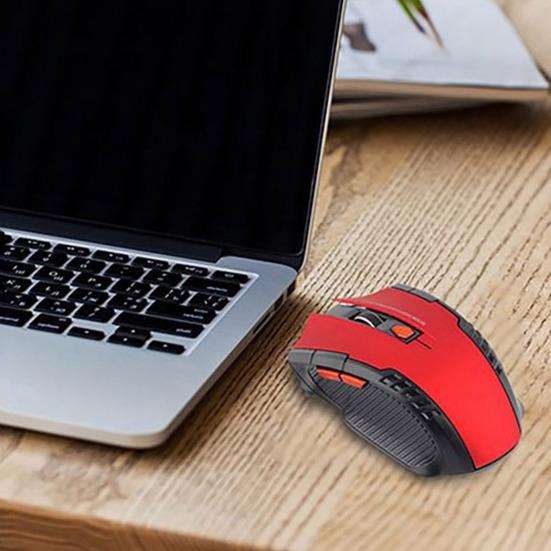 2.4G Wireless 6 Auto Sleep Optical Keys 1600DPI Gaming Mouse Mice for PC