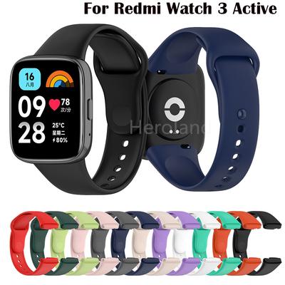 Модный силиконовый ремешок для часов для смарт-часов Redmi Watch 3 Active, браслеты-ремешки для Redmi Watch 3 Lite
