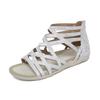 Summer Women Sandals Fashion Intersect Hollow Open Toe Woman Sandals Platform Rome Slippers Shoes Beach Plus Size Sandalias