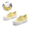 2025 summer new fisherman shoes women's versatile casual single shoes women's platform mesh white shoes women's breathable women's shoes tide