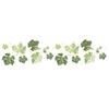Наклейка на стену с изображением зеленых листьев и виноградной лозы из ПВХ, самоклеящаяся съемная наклейка для детской комнаты, спальни, настенная наклейка, фреска