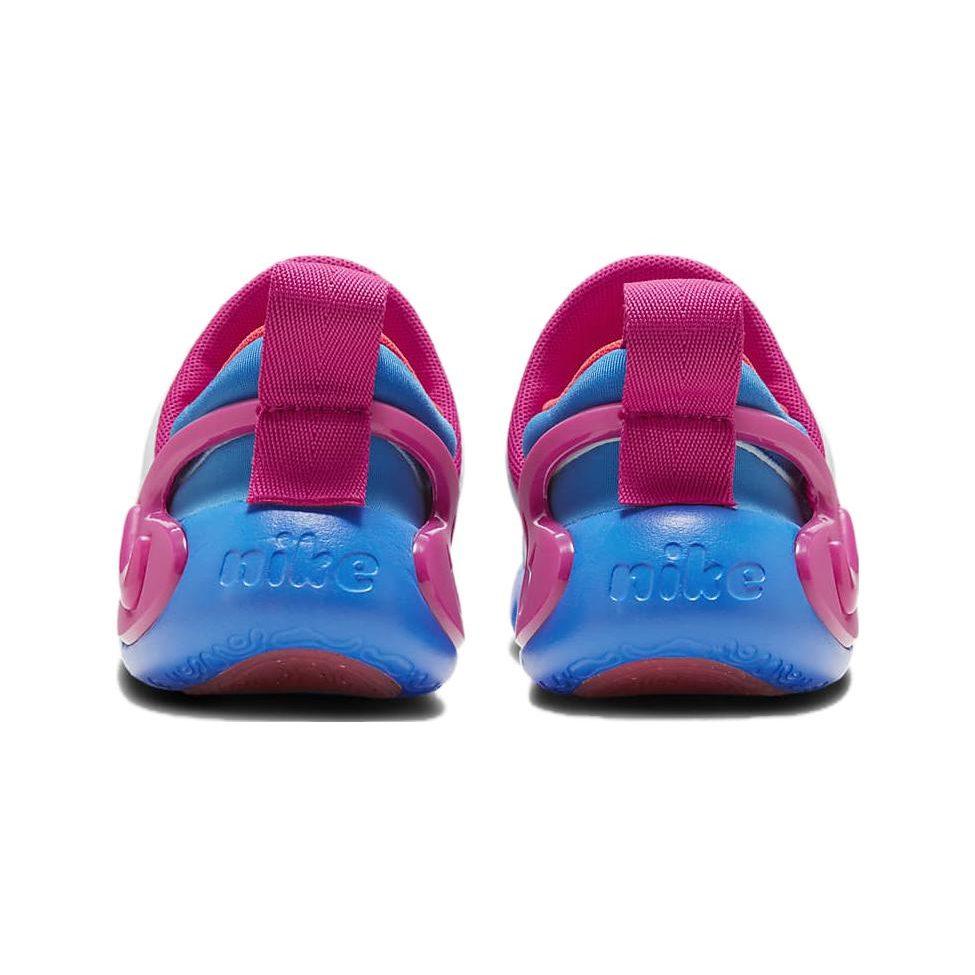 Nike Dynamo GO Нескользящие Низкие Детские Повседневные Кроссовки Белый Синий Розовый Дети Возраст 3 7 Лет FB9100-400