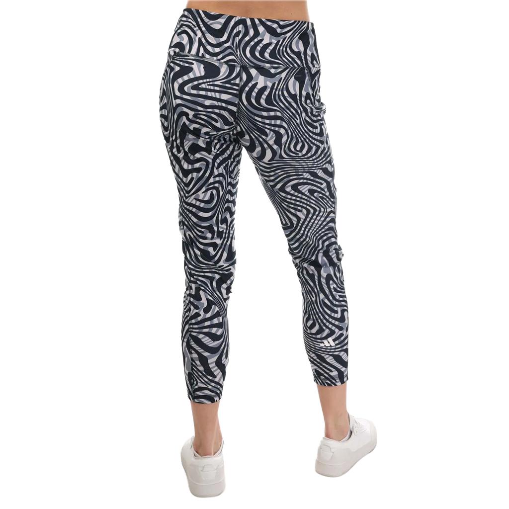 Adidas Womens/Ladies Essentials Swirl Yoga 7/8 Leggings