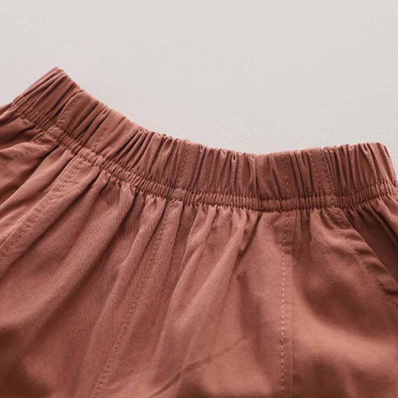 Комплект для мальчиков от 0 до 5 лет Детская футболка с короткими рукавами и круглым вырезом Повседневный комплект из двух предметов: топ и шорты с рисунком для мальчиков