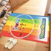 Numberblocks Customized Name Floor Mat Suitable for Game Room Living Rooms Decorate room Foyer Anti-slip Rug Anime Office Decor Wedding Party Gift