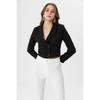 Women's Short Button-closed Blazer Jacket 245071 -
