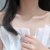 «Серебряная ключичная цепочка 2021 г.: Элегантное, простое и универсальное ожерелье в нишевом дизайне».