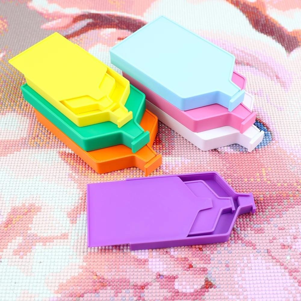 With Lid Storage Tray Drill Pen Holder Diamond Art Tools For 5D DIY Diamond Art