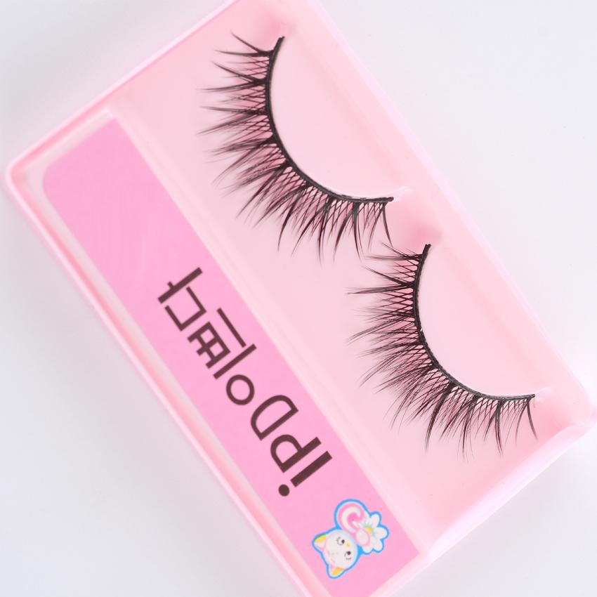 10 пар накладных ресниц из натуральной искусственной норки, натуральный вид, 100% ручная работа | многоразовые пушистые объемные длинные густые ресницы M51