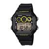 CASIO Casio спортивные цифровые черные желтые часы унисекс наручные часы AE-1300WH-1A AE1300WH-1A мужские [Товар]