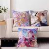 Shirasagi Chisato Pillow Cover for Bedroom Room and Living Room Sofa Decorative Cushion Cover
