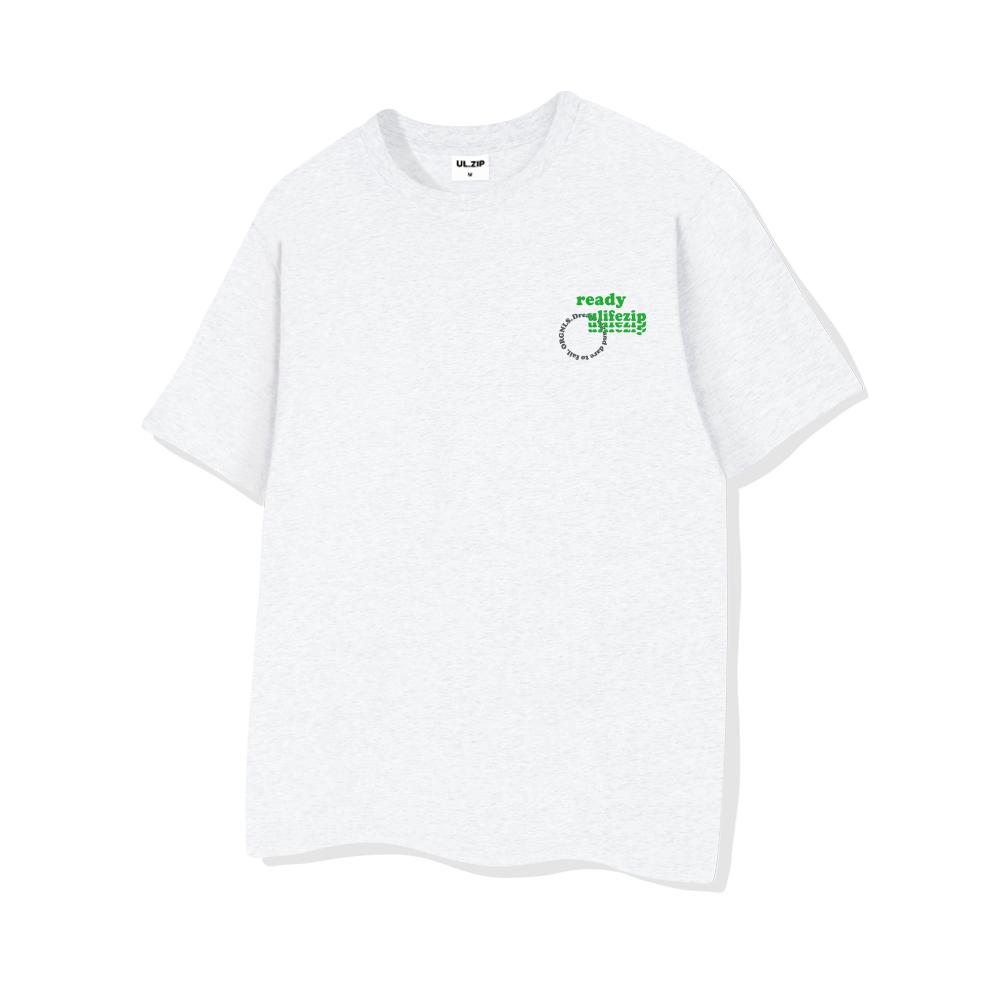 ULIFEZIP Ready Round Oversized Short Sleeve T-Shirt 4 Colors [Ulze_1004]