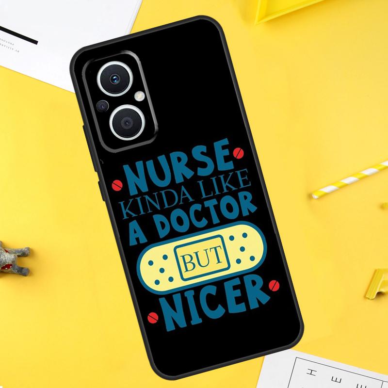 Стетоскоп Сердце Медсестра Для OPPO Reno 7 8 Lite 8T 14F 13F 11F 12F 10 11 12 13 14 Pro OPPO Find X5 X6 X8 X9 Pro Чехол