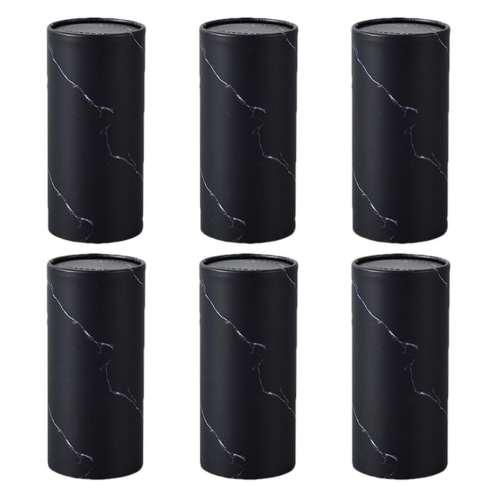 Cylinder Tissue Boxes Car Tissues Holder with Facial Tissues Car Tissues Cylinder with Facial Tissues 6 Canisters/300 Tissues