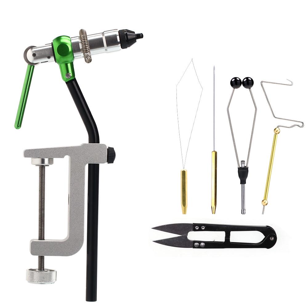 Тисочки-плоскогубцы для вязания мушек и вращающийся набор инструментов для приманок