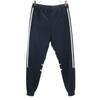 Trefoil Logo Long Jersey Pants S Navy Jogger Men's Used
