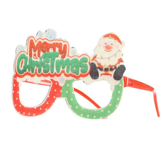 Рождественские очки, праздничные очки для вечеринок, оправа, мультяшный Санта-Клаус, снеговик, снежинка, елка, очки для лося, реквизит для фотосъемки для детей и взрослых