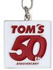 16directions TOMS 50th Anniversary Logo Metal Key Chain