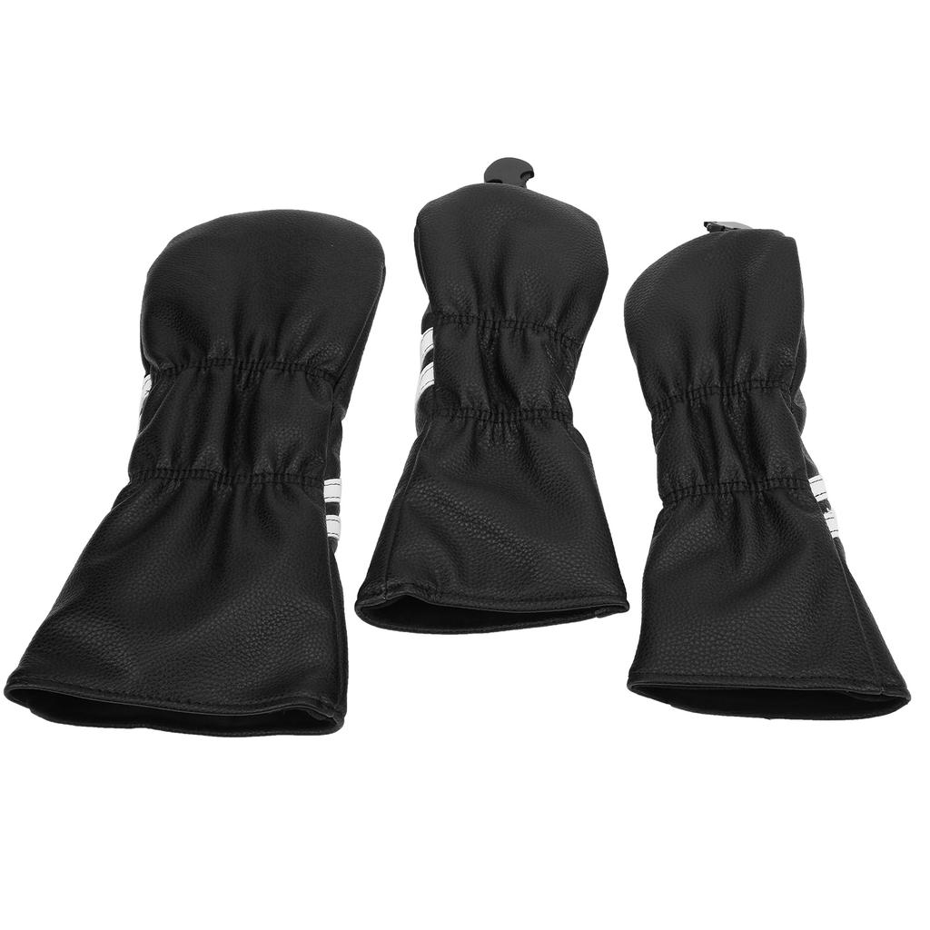 Чехол для кия из дерева для гольфа, набор полосок, чехлы для кия, чехлы для кия для гольфа, для водителя, черный