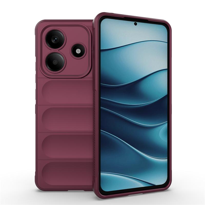 Для Redmi Note 14 Чехол Чехол Xiaomi Redmi Note 14 Capas Phone Bumper Armor Противоударный Цветной Задний Мягкий TPU Fundas Redmi Note 14