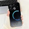 Мягкий силиконовый ТПУ матовый чехол Funda для Infinix GT 20 Pro / Infinix X6871 GT20Pro, задняя крышка, Астронавт, Лунная ночь, Расписной