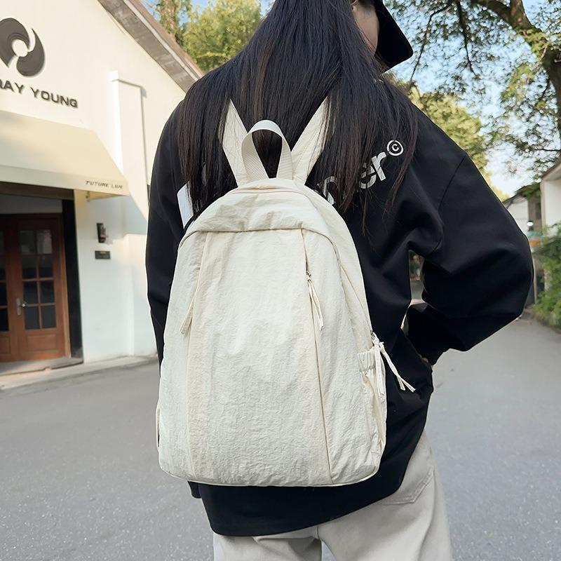 Lightweight Casual Backpack New Simple Travel Backpack Large Capacity Student Bag