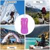 Collapsible Water Bottle 480ml BPA Free Reusable Water Pouch Hiking Camping Travel Sports Folding Water Bag Portable Leak-Proof