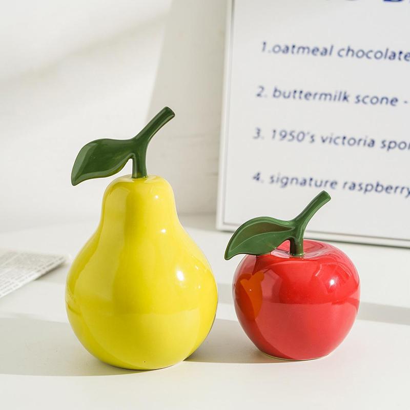 1шт миниатюры фигурки настольные украшения скульптура современная имитация фруктовая статуэтка креатив 2 стиля
