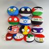 10cm Polandball Mini Plush Toy Kazakhstan Israel Palestine Iraq Egypt Countryball Anime Peripheral Gifts