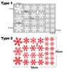Supplies Home Decoration Snow Flakes Decals Christmas Window Stickers Shopwindow Ornament Wall Art