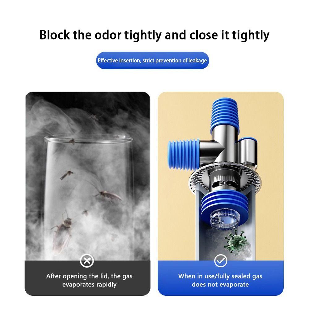 Multi Functional Floor Drain Connector Anti-odor Hose Adapter Washroom Accessories