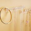 6Pcs Wall Hanger Jewelry Hanging Hooks Plastic Jewelry Organizer Stand  Earrings Necklaces