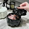 Банка для хранения тыквы Креативная гостиная Настольная банка для хранения закусок и конфет Современный стиль Домашняя кухня Керамический контейнер для хранения