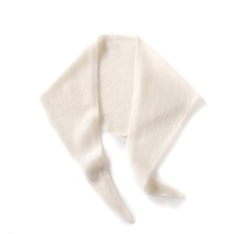 Женский кашемировый треугольный шарф: Мягкий, Теплый и Универсальный Шарф-манишка для Осени/Зимы