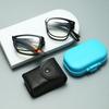 New Folding Reading Glasses with Case Anti Blue Light Eyeglasses Presbyopia Retro Glasses Portable Glasses Men Women