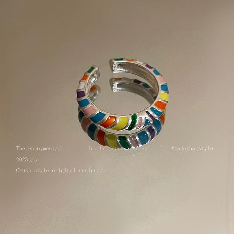 Кольца в виде бабочек и змей Niche Design: Стильный комплект ювелирных изделий класса люкс для модных девушек