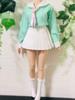 Scale Action Figure Sexy Light Green Sailor Suit and Socks Set and Head Not [TOYBARJAPAN] 1/6 (body Included)