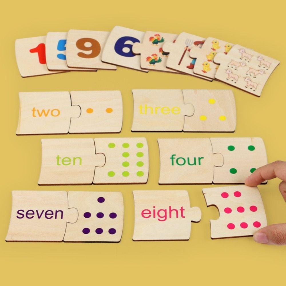 Thicken Number Matching Toys Multifunction Logical Thinking Game  Mathematics Teaching