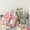 Cute  Shoulder Crossbody Bags for Teenager Girls Kawaii Backpack Handbags Casual Large Capacity Students School Bags