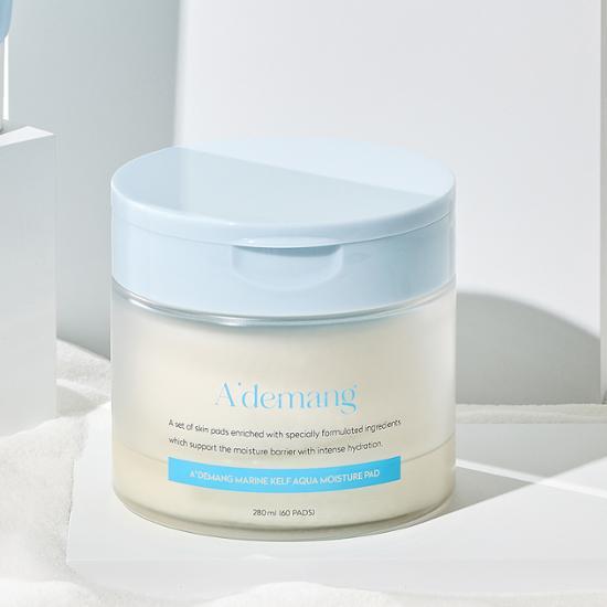 Adman Marine Kelp Aqua Moisture Toner Pad 60 листов