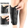 1 Pc Compression Shin Guard for Men And Women Faux Leather Adjustable Calf Protective Sleeve for Football Soccer Sports