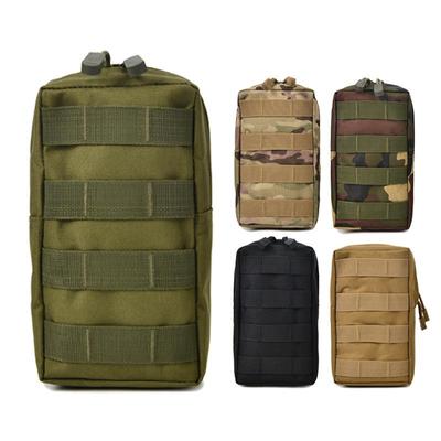 Подсумки Molle Тактическая поясная сумка EDC 600D Оксфорд Утилитарный подсумок для кемпинга на открытом воздухе, охоты, крепление Molle для жилета, рюкзака