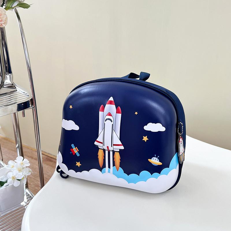 Trendy Cute Nylon Animal Print Kids Backpack For Preschool And Kindergarten