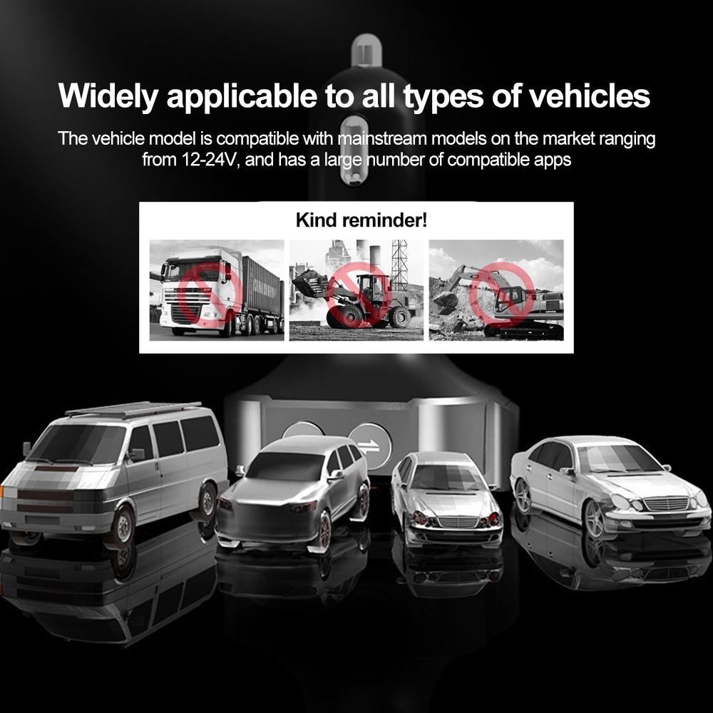 Wireless Bluetooth 5.0 Handsfree Car Fm Transmitter Dual USB Car Charger Auto Radio Fm Modulator Mp3 Player Black Adapter