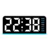 4 Levels Brightness Digital Alarm Clock Dual Alarms Electronic LED Clock  Wall-mounted Clock